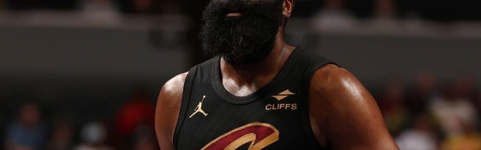 世界杯球队名单-哈登18+8加盟全胜！骑士险胜黄蜂豪取7连胜 米切尔32分克努33分